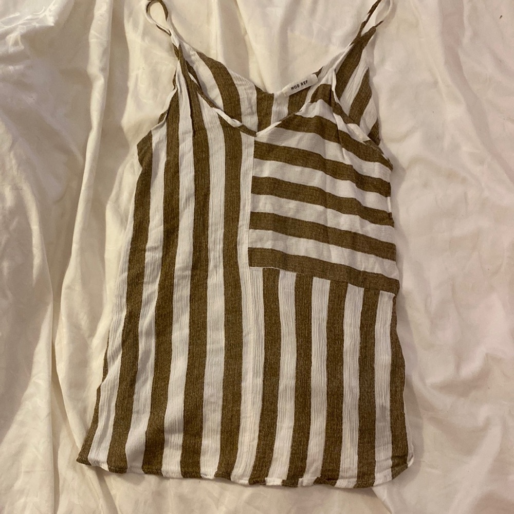 Women’s Mod Ref camisole striped top.